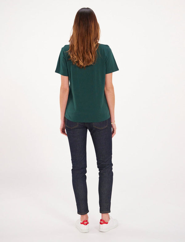Ines De La Fressange T-shirt Oscar Vert/jaune