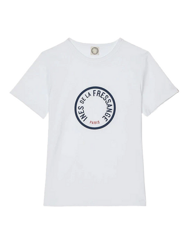 ines de la fressange Tee shirt Oscar blanc