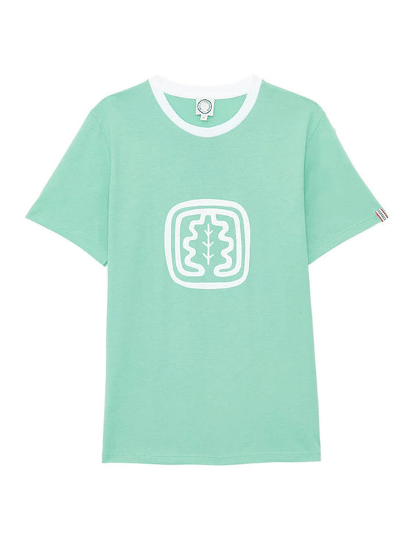 ines de la fressange Tee-shirt Oscar col rond vert