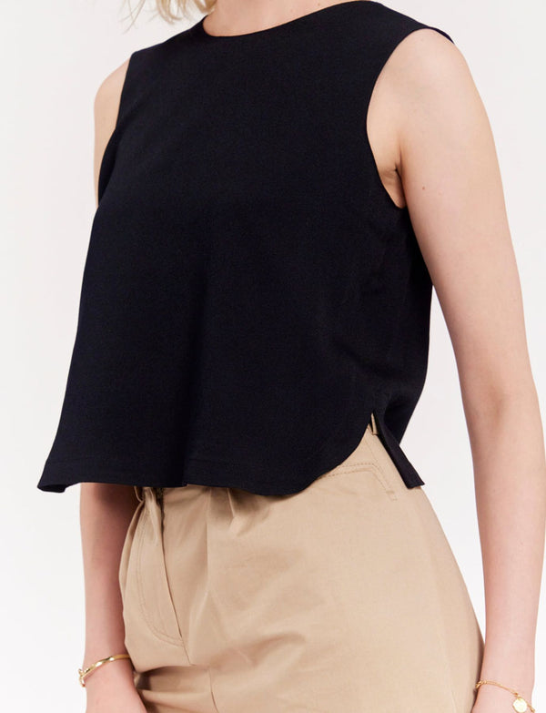 Ines De La Fressange Top Albert Bleu Marine