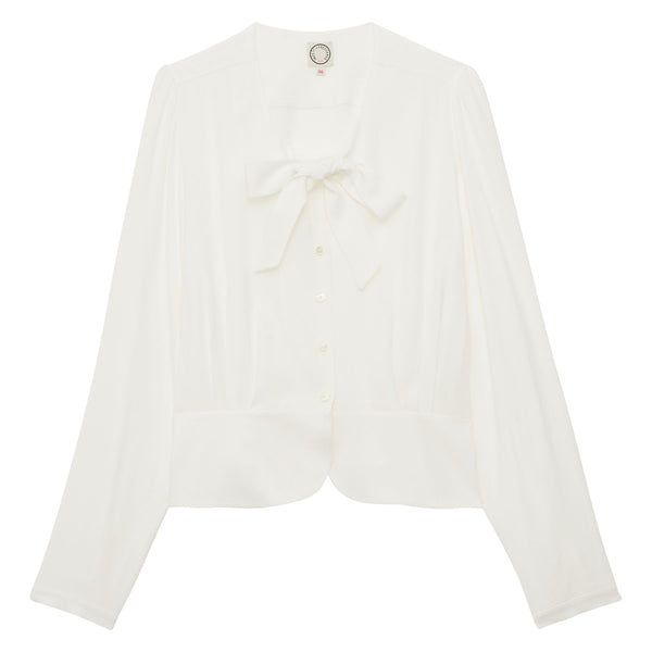 ines de la fressange Top Emeline écru