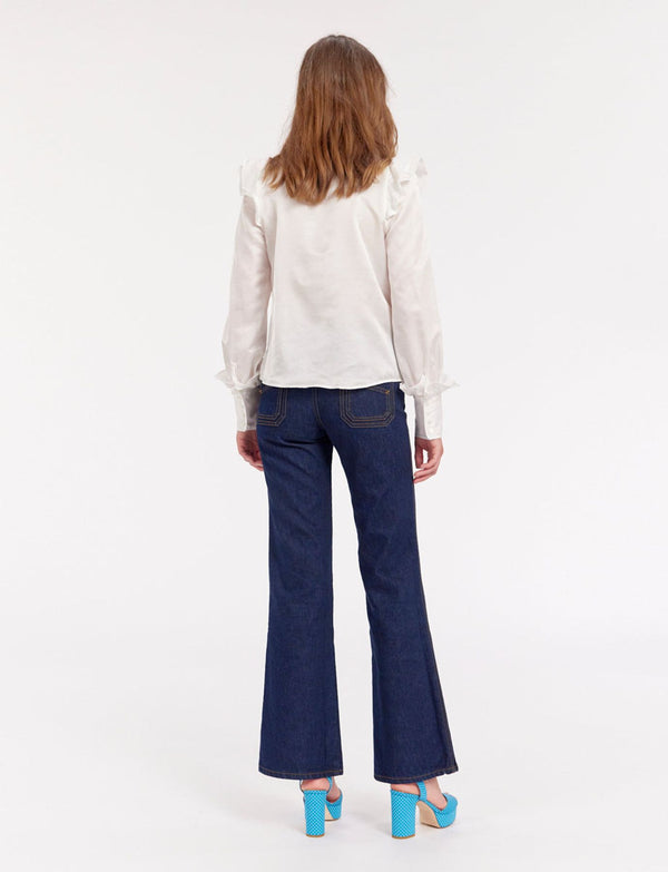 Ines De La Fressange Top Laure Blanc