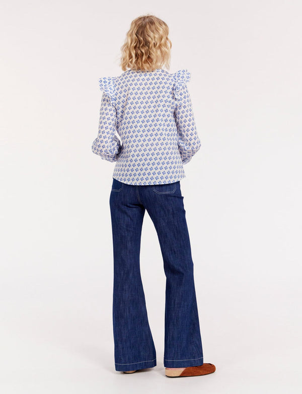 Ines De La Fressange Top Laure Imprimé