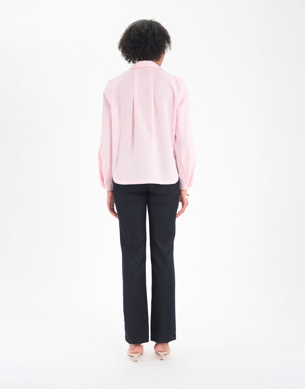 Ines De La Fressange Top Noa En Coton Rose