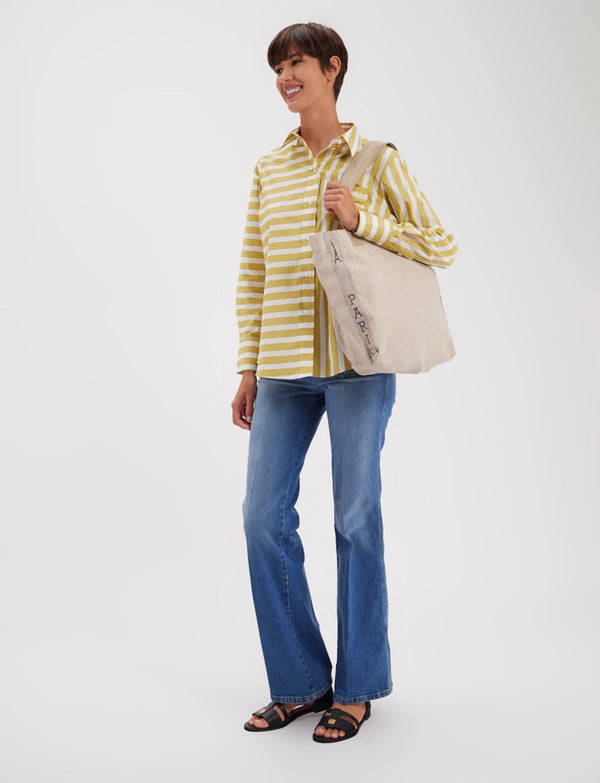 Ines De La Fressange Tote Bag Paris