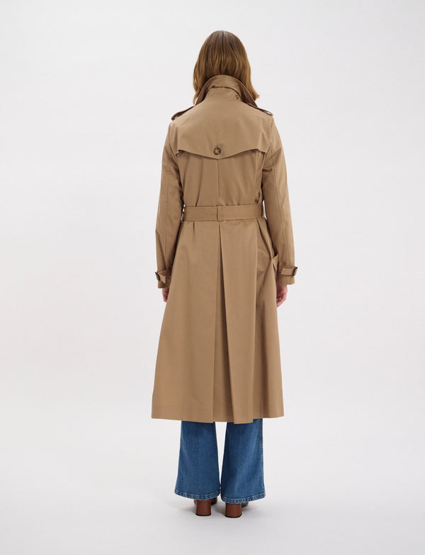 Ines De La Fressange Trench Gaultier Beige