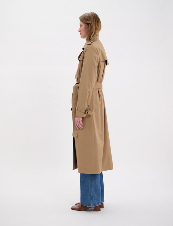 Ines De La Fressange Trench Gaultier Beige