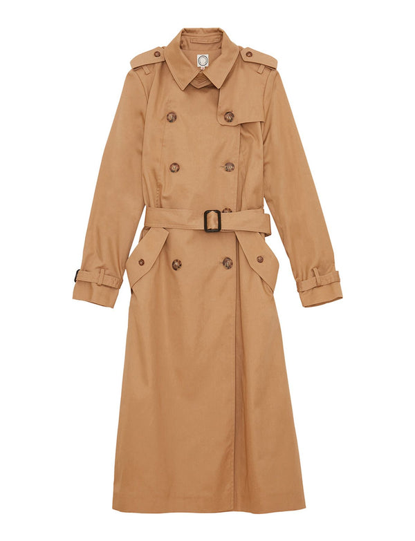 ines de la fressange Trench Gaultier beige