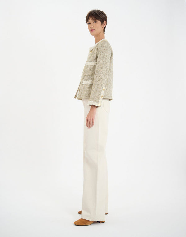 Ines De La Fressange Veste Adelaïde Dorée