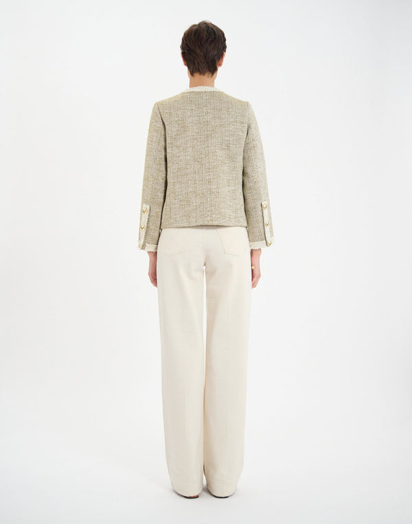 Ines De La Fressange Veste Adelaïde Dorée