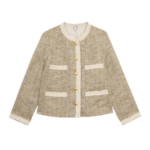 ines de la fressange Veste Adelaïde dorée