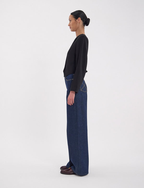 Ines De La Fressange Veste-boléro Ole Noire