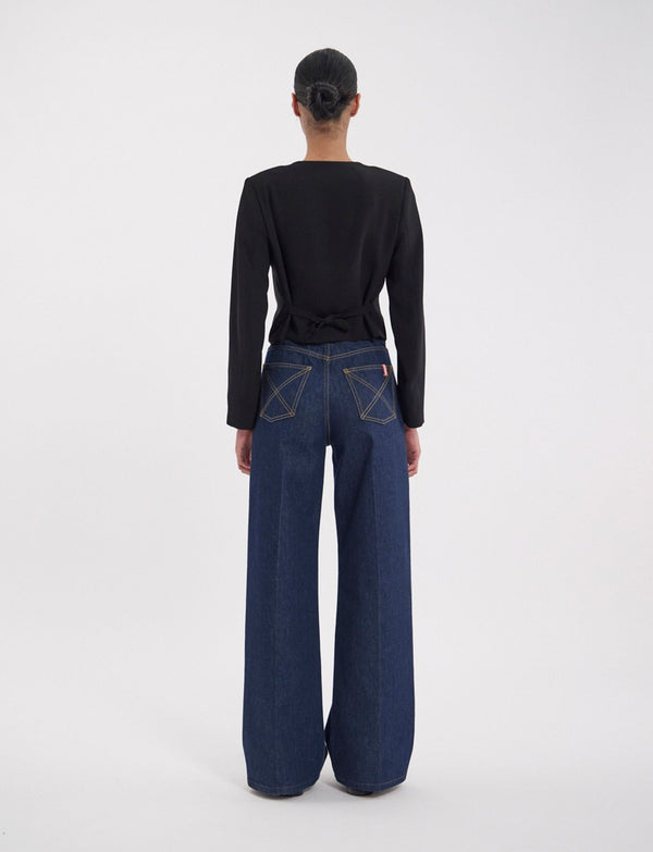 Ines De La Fressange Veste-boléro Ole Noire