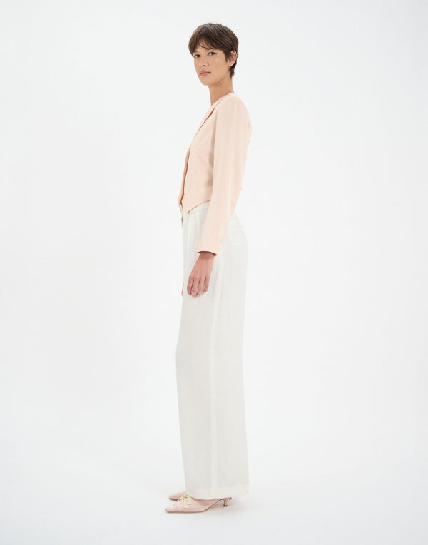Ines De La Fressange Veste-boléro Ole Rose Pâle