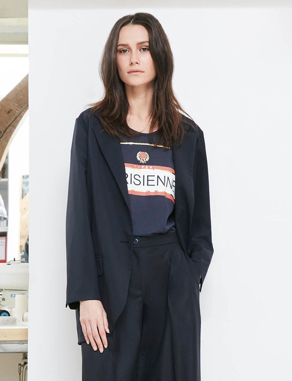 ines de la fressange Veste Clementine bleu marine