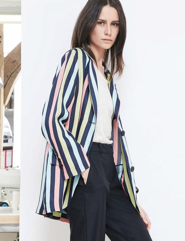 ines de la fressange Veste Clementine multicolore