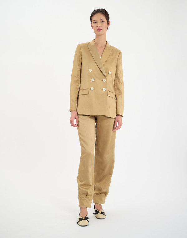 Ines De La Fressange Veste Ezio Camel