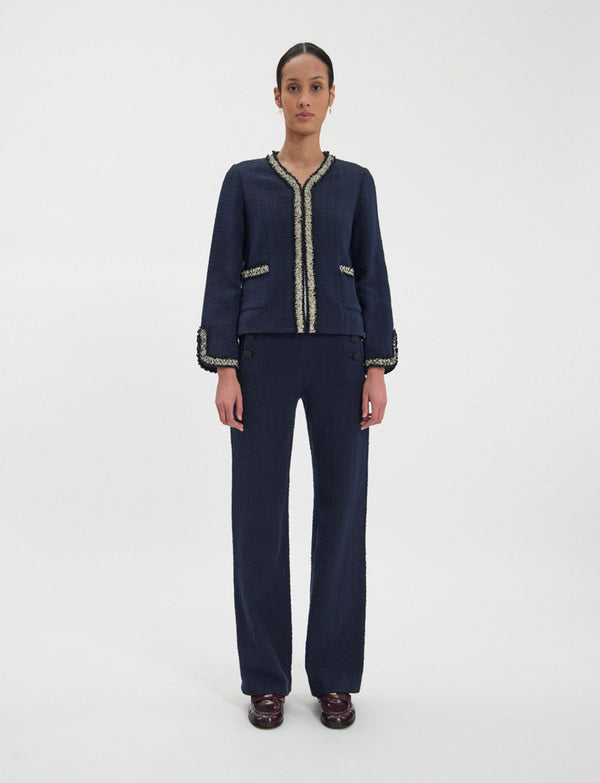 Ines De La Fressange Veste Misia Navy