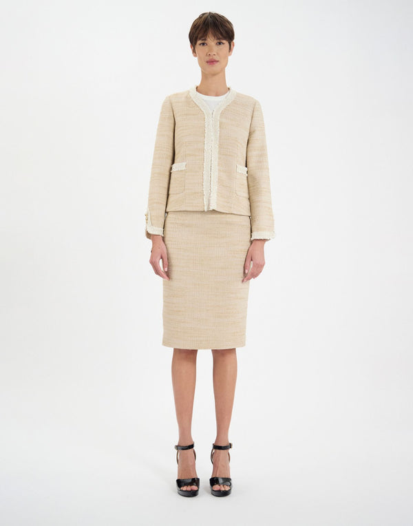 Ines De La Fressange Veste Misia Sable