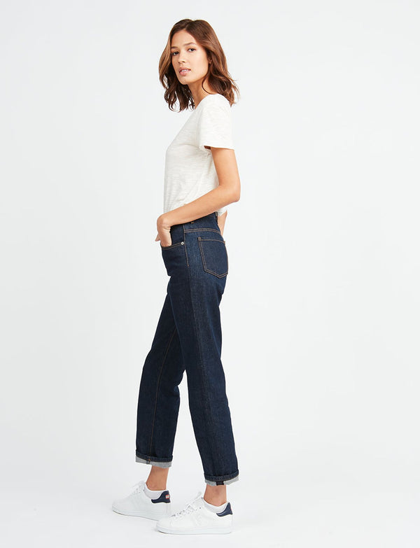 Ines De La Fressange Jean Aloha Brut Coupe Droite Ines X Notify