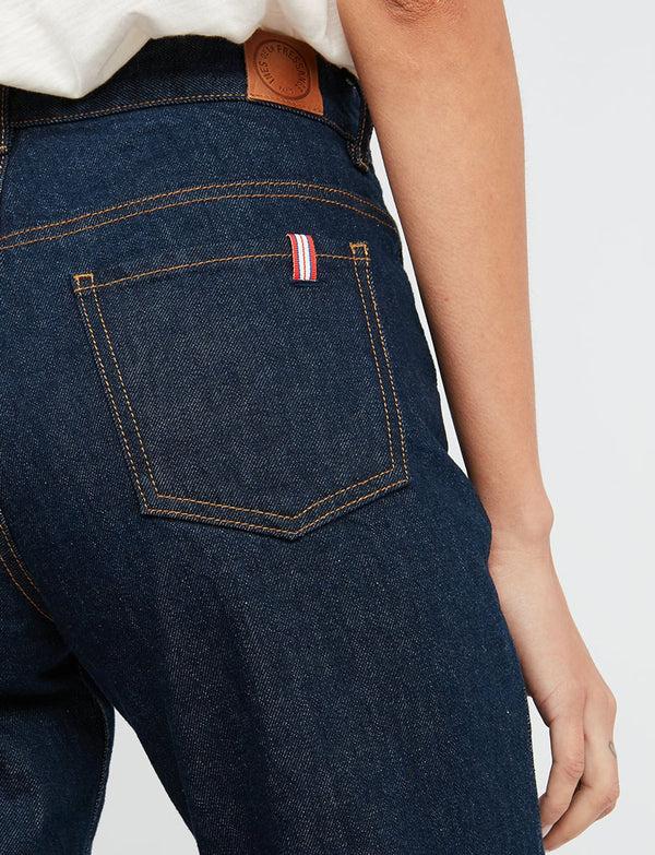 Ines De La Fressange Jean Aloha Brut Coupe Droite Ines X Notify