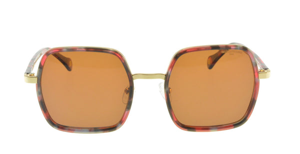 Ines De La Fressange Lunettes De Soleil Katherine Rose Gris