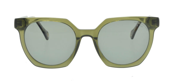 Ines De La Fressange Lunettes De Soleil Laura Kaki Cristal