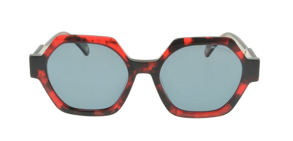 Ines De La Fressange Lunettes De Soleil Marion Rouges écailles