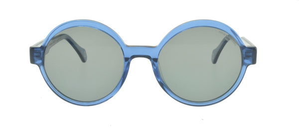 Ines De La Fressange Lunettes De Soleil Scarlett Bleues Cristal