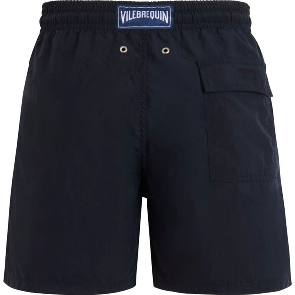 Ines De La Fressange Maillot De Bain Pour Homme Ines X Vilebrequin Modèle Moorea Bleu Marine