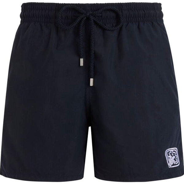 ines de la fressange Maillot de bain pour homme Ines x Vilebrequin modèle Moorea bleu marine