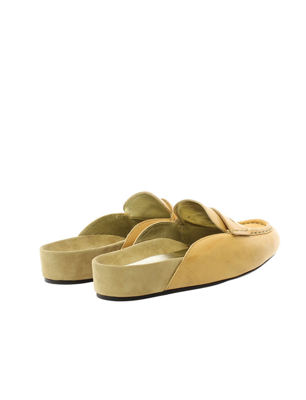 Ines De La Fressange Mocassin Mule Flavie Cuir Naturel