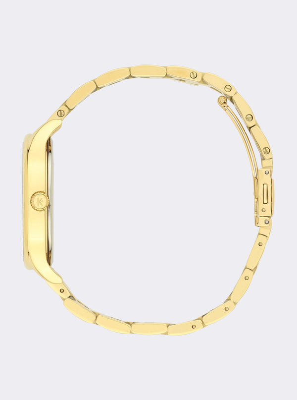 Ines De La Fressange Montre Grande Colorama Gold Kelton X Ines De La Fressange Paris