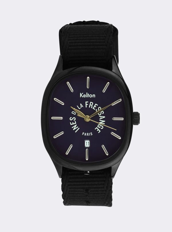 ines de la fressange Montre Grande Colorama Minuit Kelton x Ines de la Fressange Paris