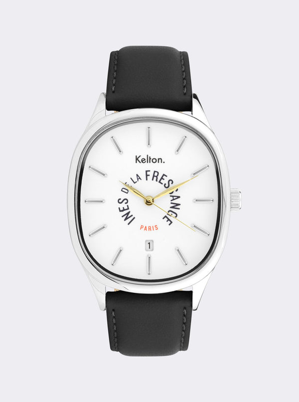 ines de la fressange Montre Grande Colorama noir Kelton x Ines de la Fressange Paris