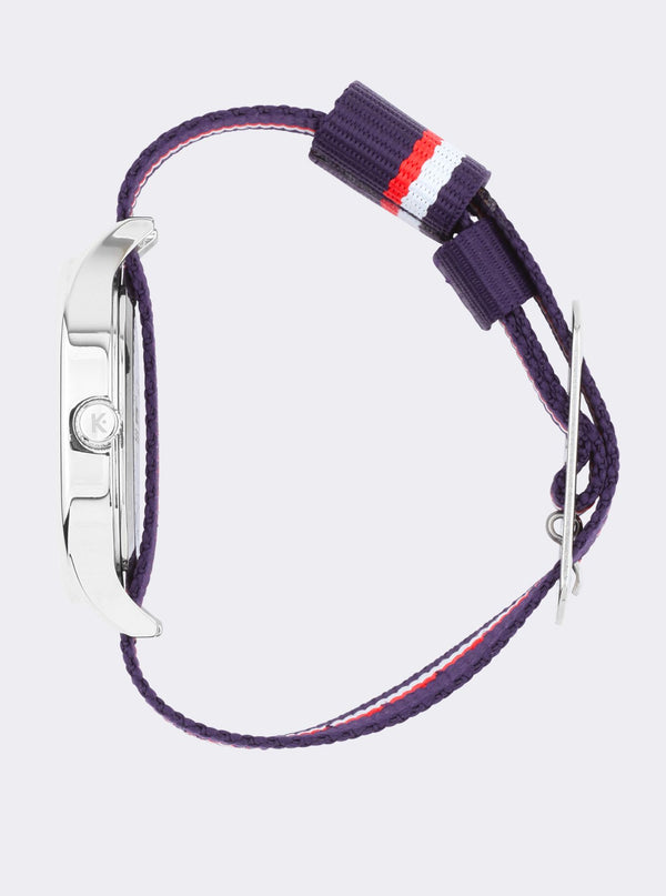 Ines De La Fressange Montre Grande Colorama Sport Navy Kelton X Ines De La Fressange Paris