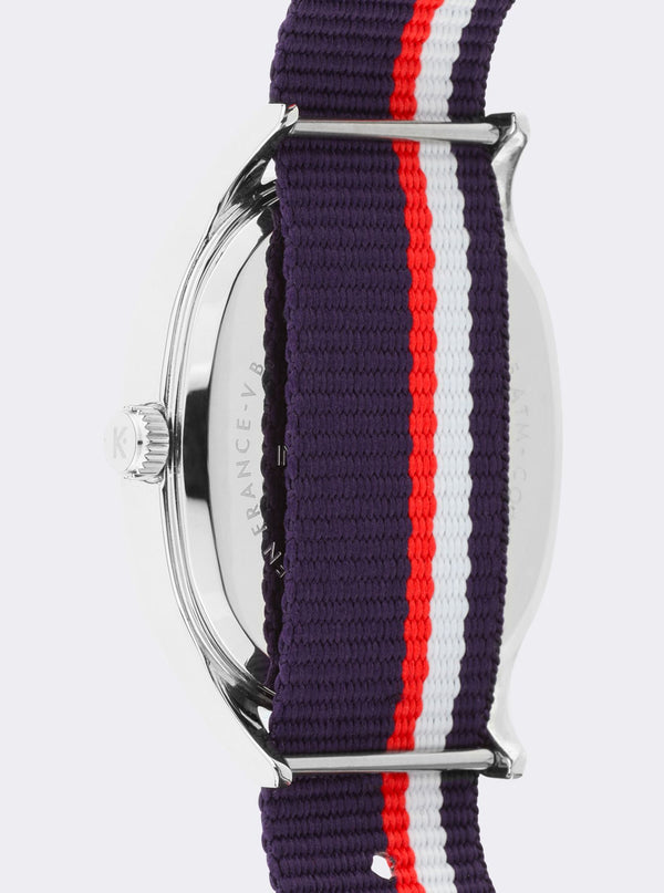Ines De La Fressange Montre Grande Colorama Sport Navy Kelton X Ines De La Fressange Paris