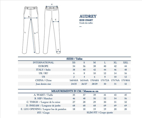 Ines De La Fressange Pantalon Audrey Velours Fuchsia