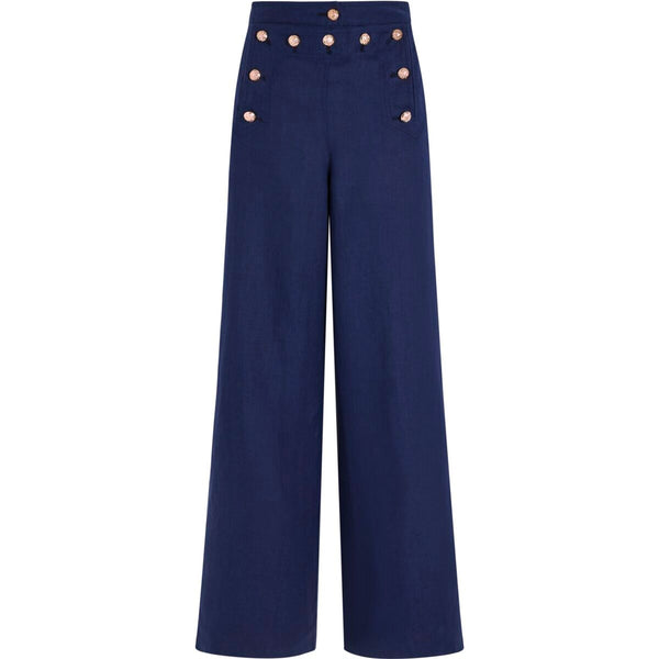 ines de la fressange Pantalon d'été Liris en lin Ines x Vilebrequin