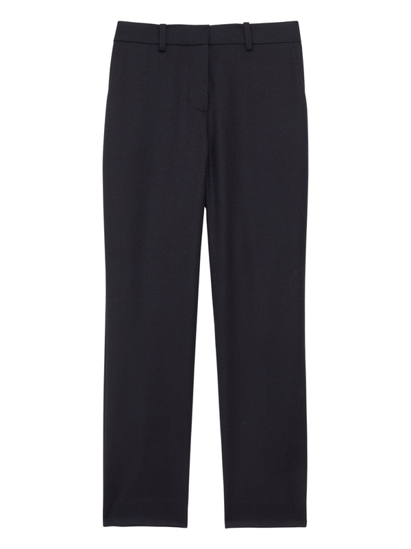 ines de la fressange Pantalon Francisco bleu marine laine