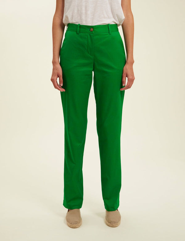 Ines De La Fressange Pantalon Francisco Vert Prairie