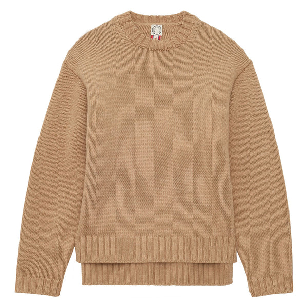 ines de la fressange Pull Paulin en laine responsable camel