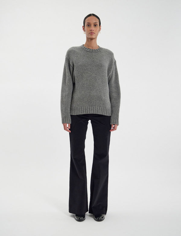 Ines De La Fressange Pull Paulin En Laine Responsable Gris