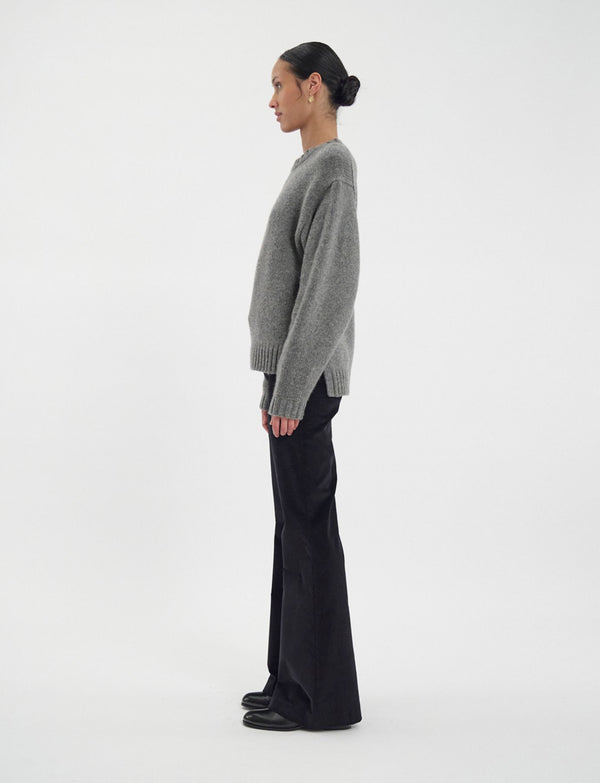 Ines De La Fressange Pull Paulin En Laine Responsable Gris