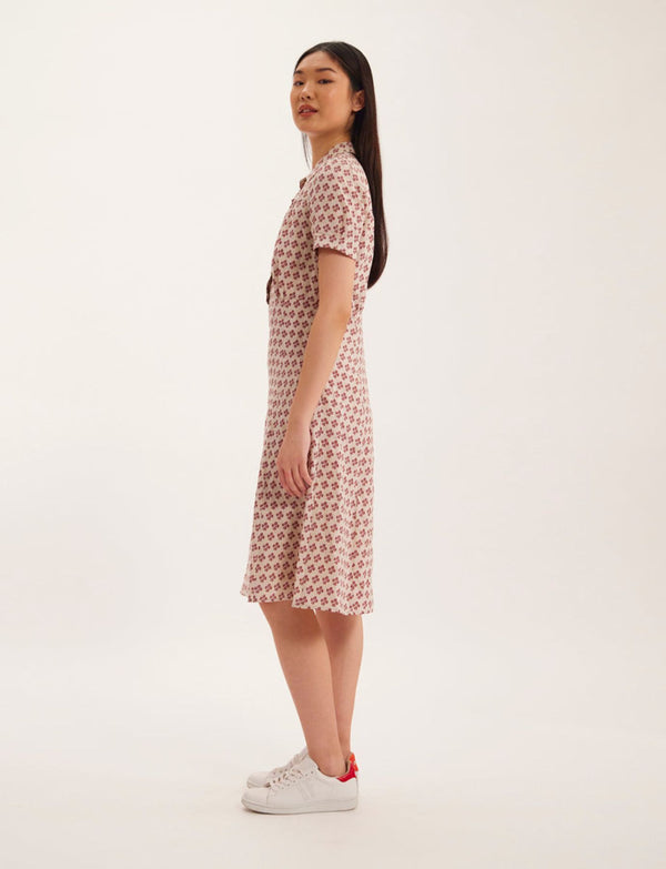 Ines De La Fressange Robe Angèle En Lin Imprimé Indien