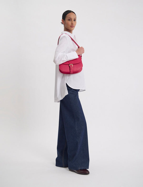 Ines De La Fressange Sac à Main Flâneur Rose Passion