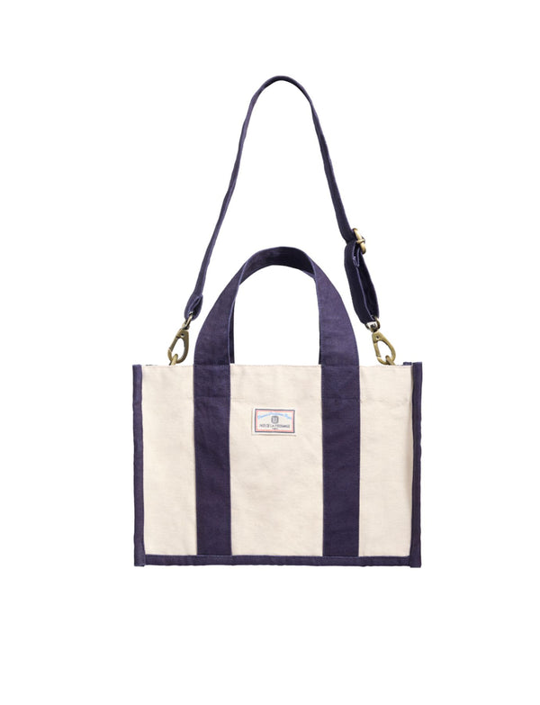 Ines De La Fressange Sac Cabas Alicia Marine Taille S