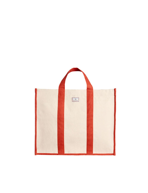 ines de la fressange Sac cabas Alicia rouge taille L