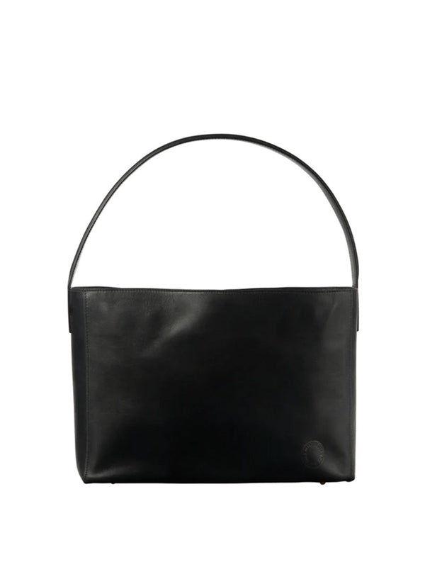 ines de la fressange Sac cabas cuir Léonore grand format noir