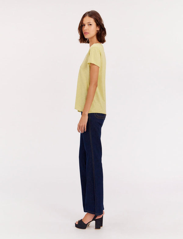 Ines De La Fressange Tee Shirt Katalina Col V Citron